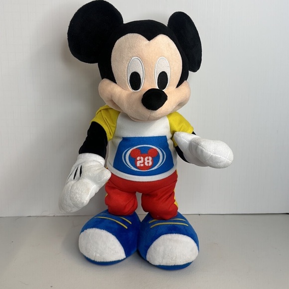 Lot 2101 ❤️ NEW Disney Junior Mickey Mouse Funhouse Stretch Break Mickey Mouse - Picture 2 of 8